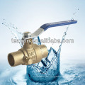 CXC fully welded lead free brass ball cock drain valves sweat*sweat